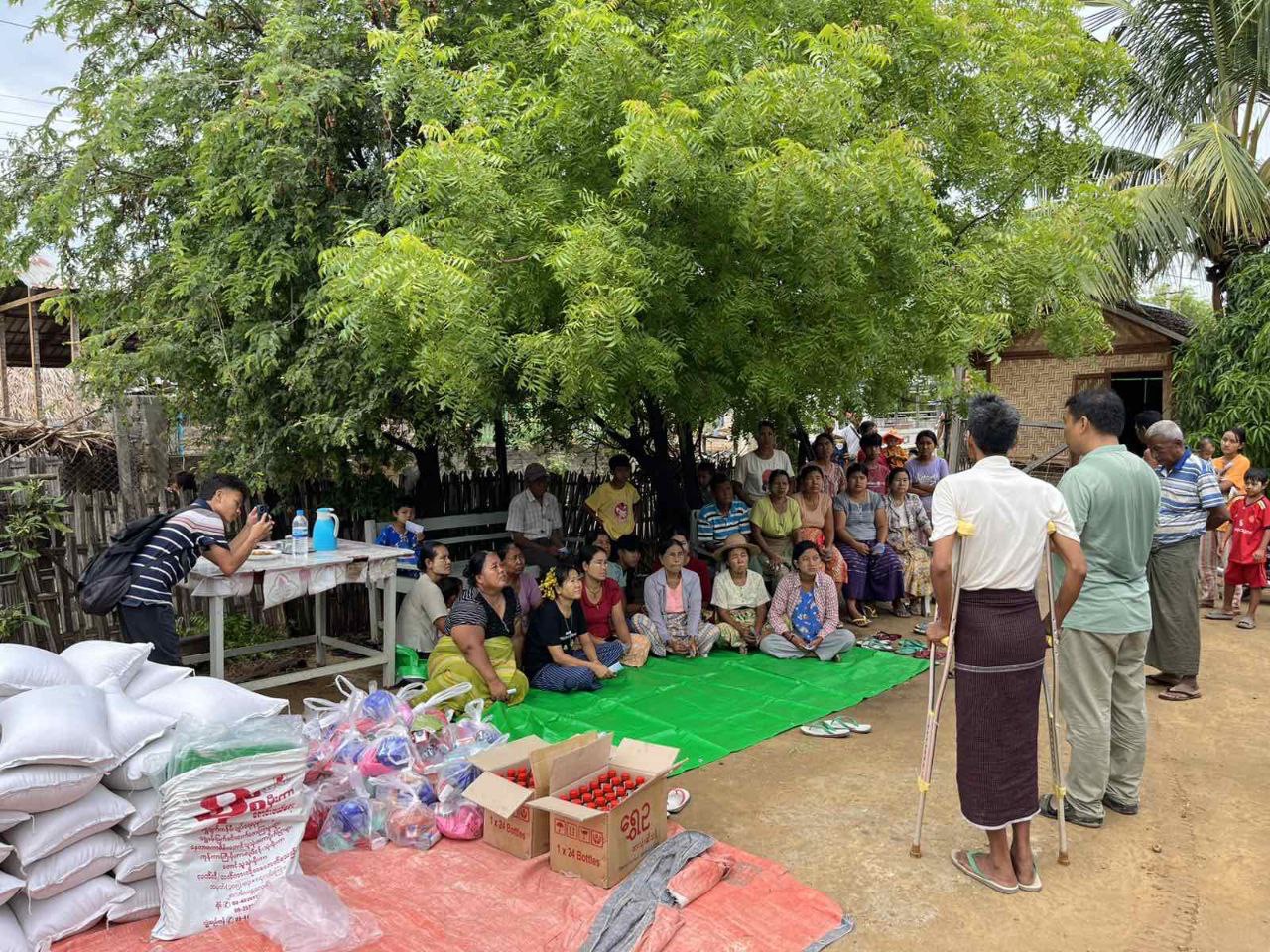 Disaster Relief for Earthquake Victims in Myanmar